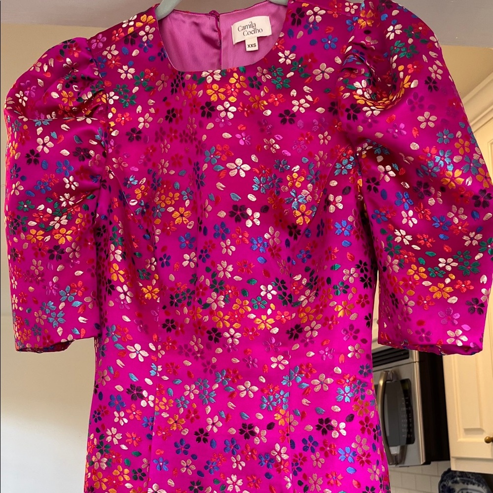 Camila Coehlo pink cocktails dress XXS